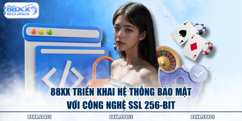 88XX triển khai hệ thống bảo mật với công nghệ SSL 256-bit